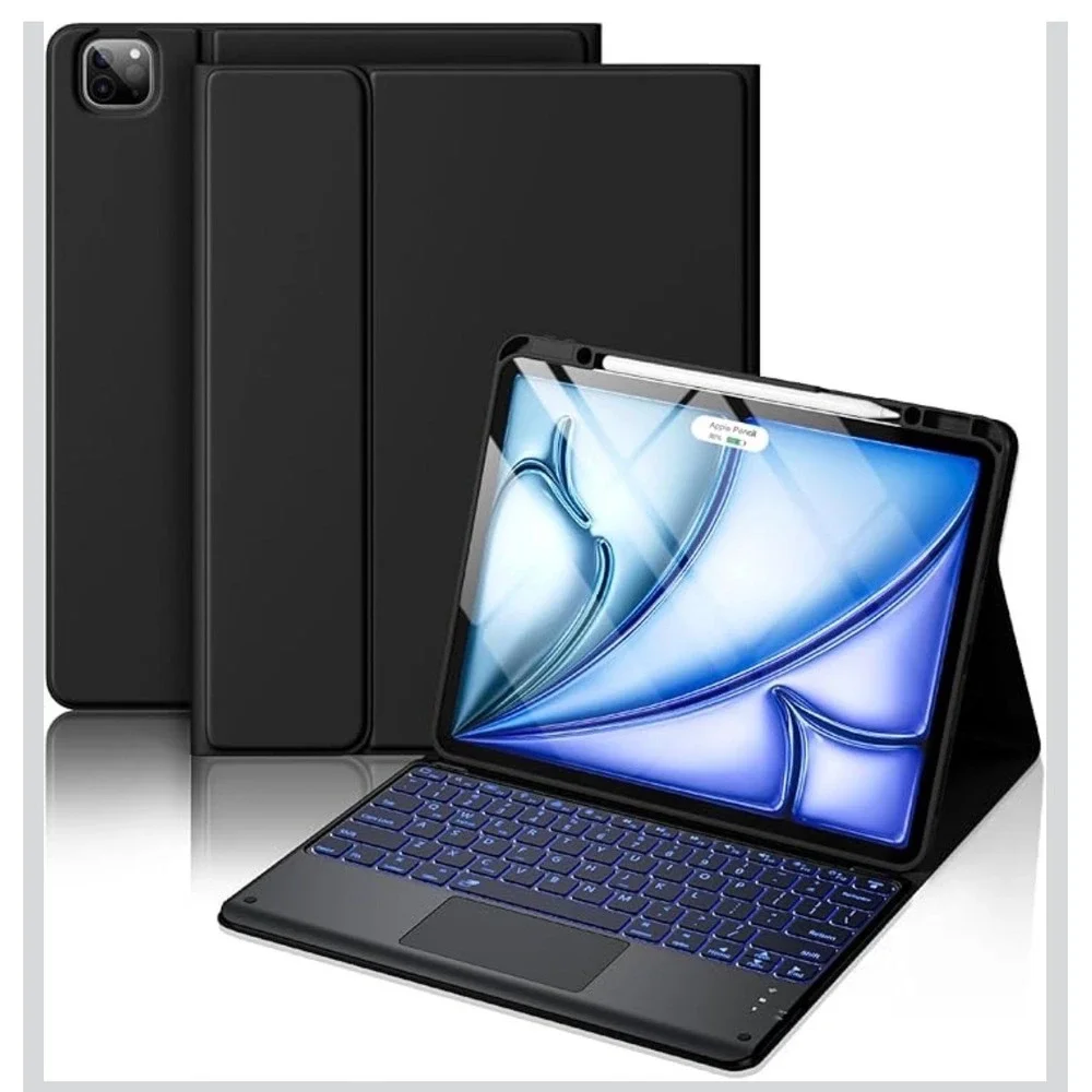 Smart Keyboard Case for‎ iPad Air 13-inch & iPad Pro 12.9-inch Black